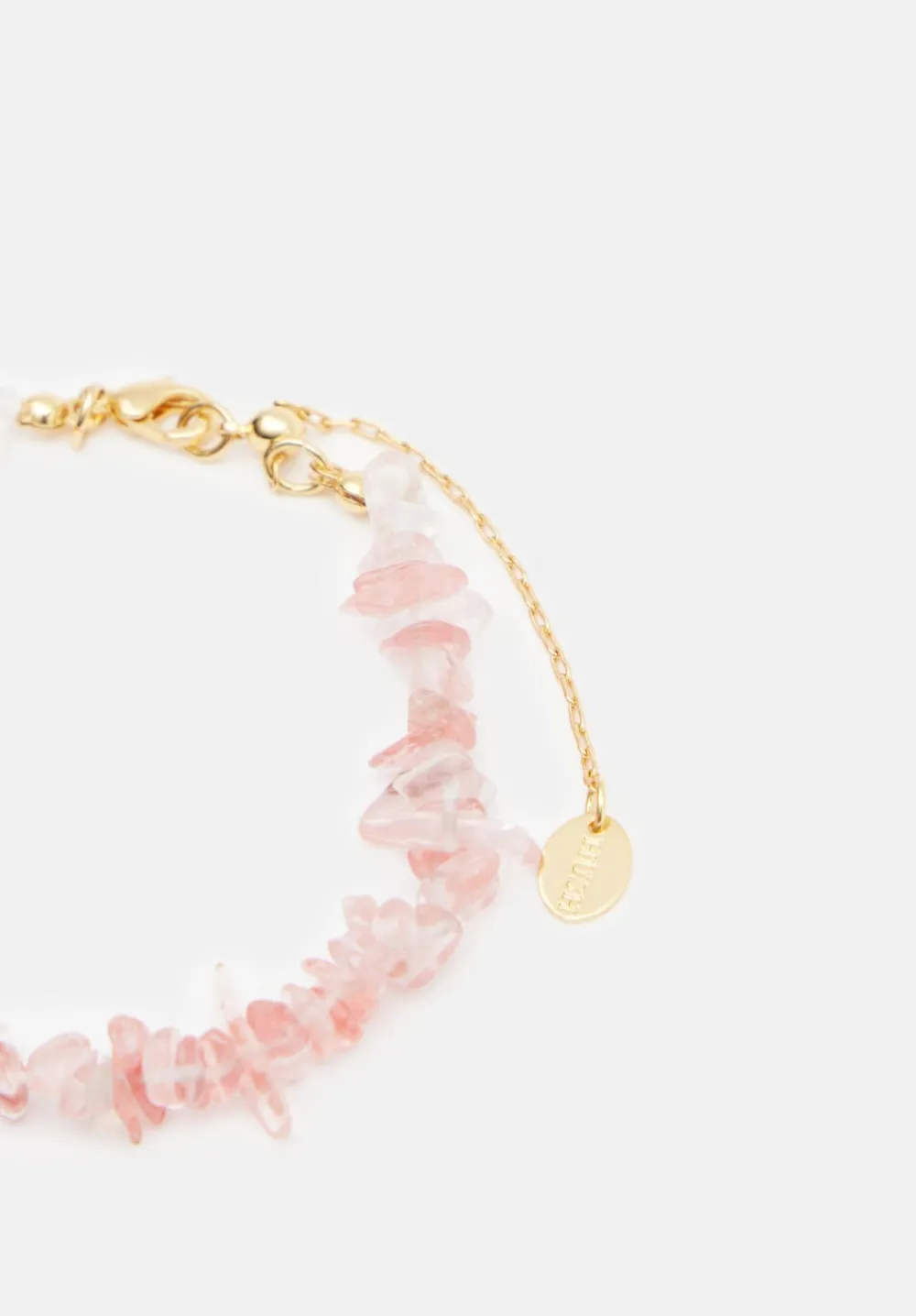 hush Jewellery|Sunstone Healing Stone Bracelet Pink