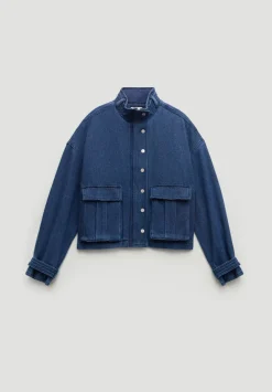 hush Jackets & Coats|Supersoft Denim Melinda Jacket Indigo Blue