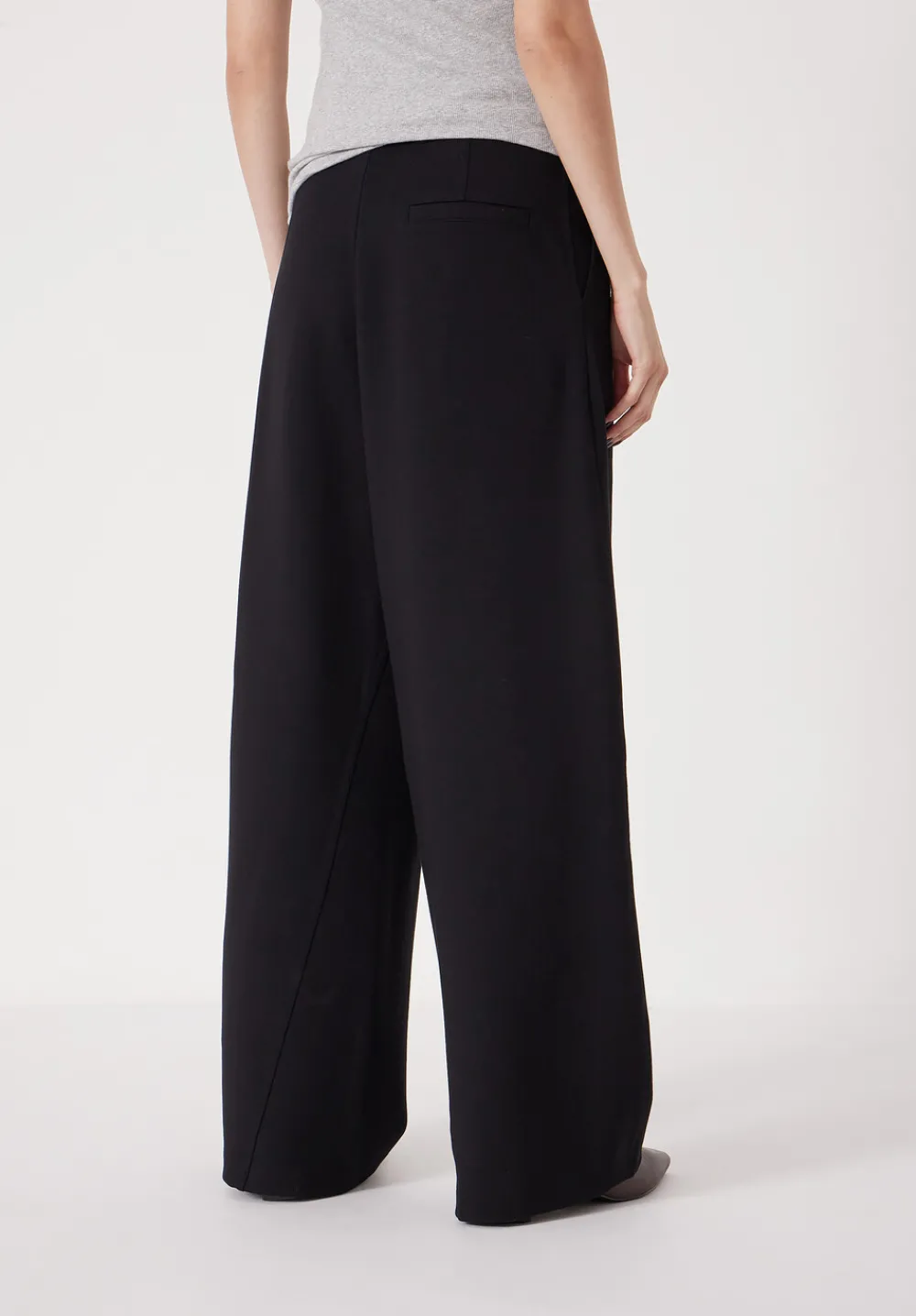 hush Joggers & Leggings|Trousers|Tailored Ponte Trousers Black