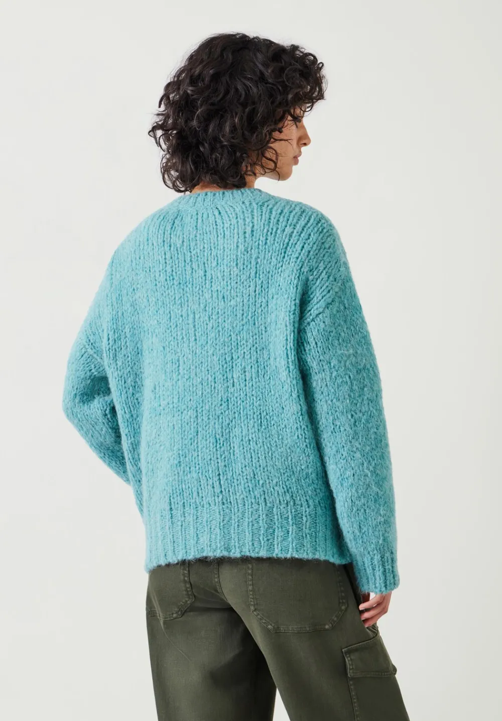 hush Jumpers & Cardigans|Tammy Textured Crew Jumper Green