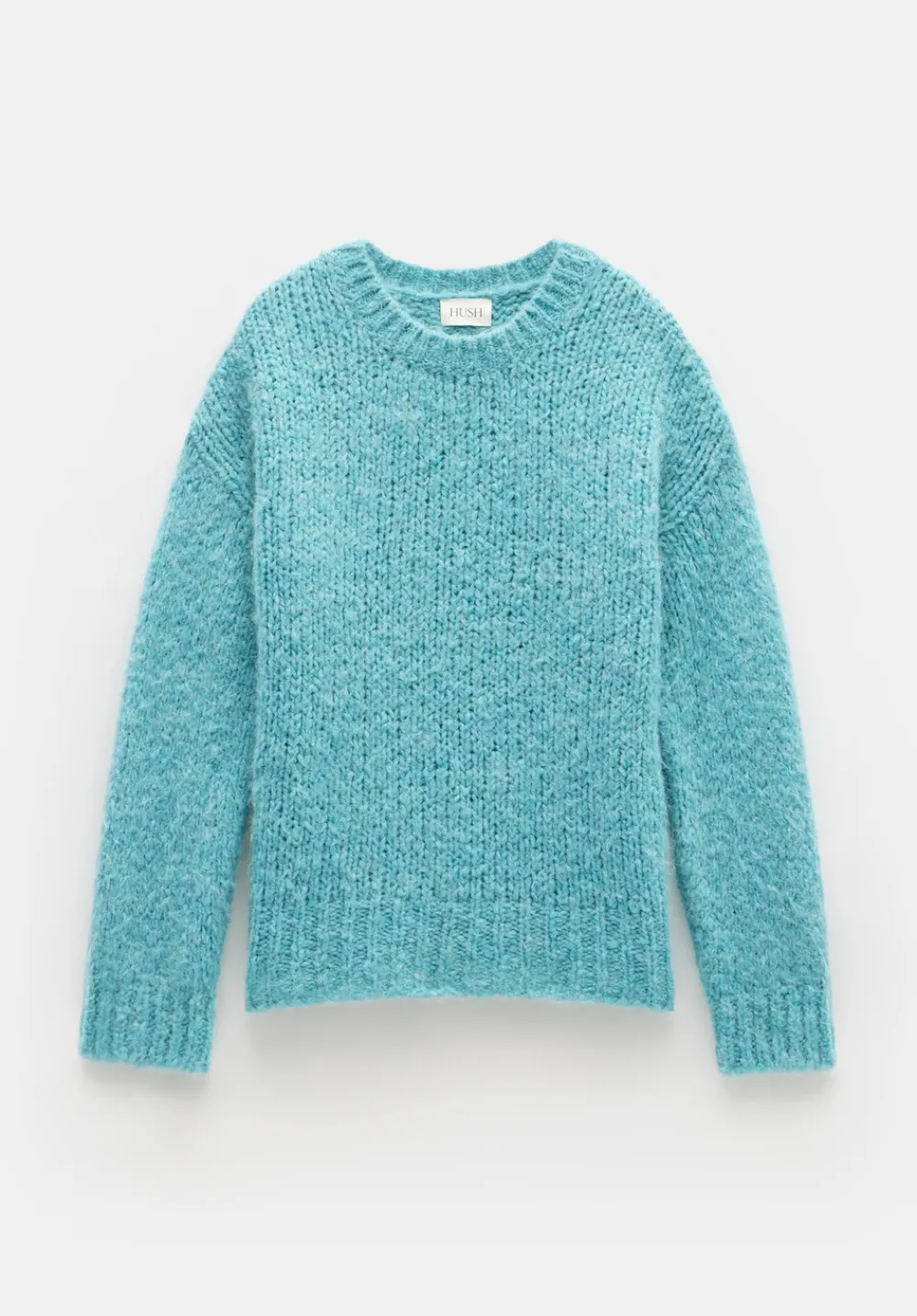 hush Jumpers & Cardigans|Tammy Textured Crew Jumper Green