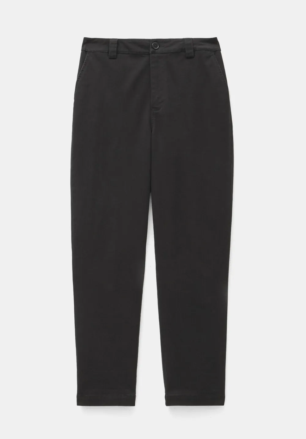 hush Trousers|Tanya Tapered Chino Washed Black