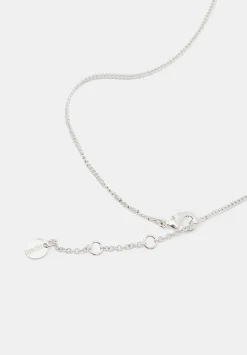 hush Jewellery|Teardrop Pendant Chain Necklace Silver