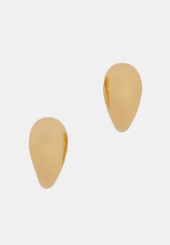 hush Jewellery|Teardrop Pendant Earrings Gold