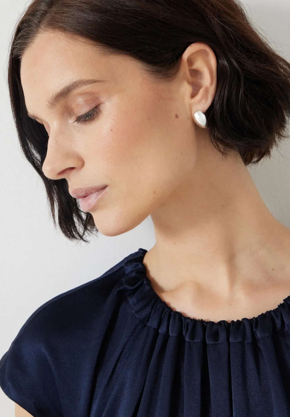 hush Jewellery|Teardrop Pendant Earrings Silver