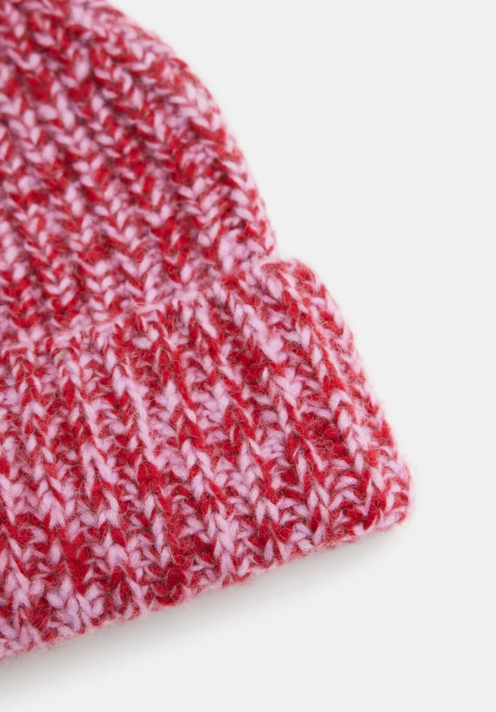 hush Hats|Tilly Twist Beanie Red Pink Tweed