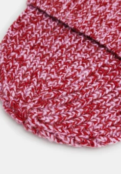 hush Hats|Tilly Twist Beanie Red Pink Tweed