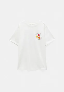 hush Tops & T-Shirts|Tomayto Tomahto Graphic T-Shirt Ecru