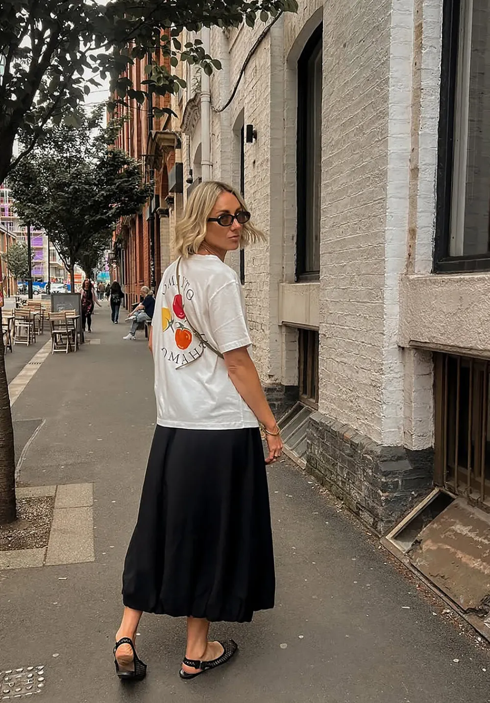 hush Tops & T-Shirts|Tomayto Tomahto Graphic T-Shirt Ecru