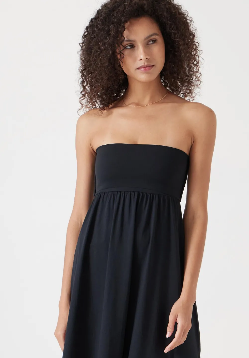 hush Dresses|Tube Maxi Dress Black