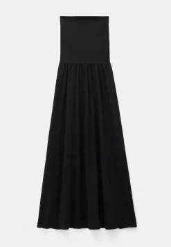 hush Dresses|Tube Maxi Dress Black