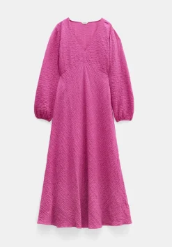 hush Dresses|Venus Relaxed Volume Maxi Dress Fuchsia