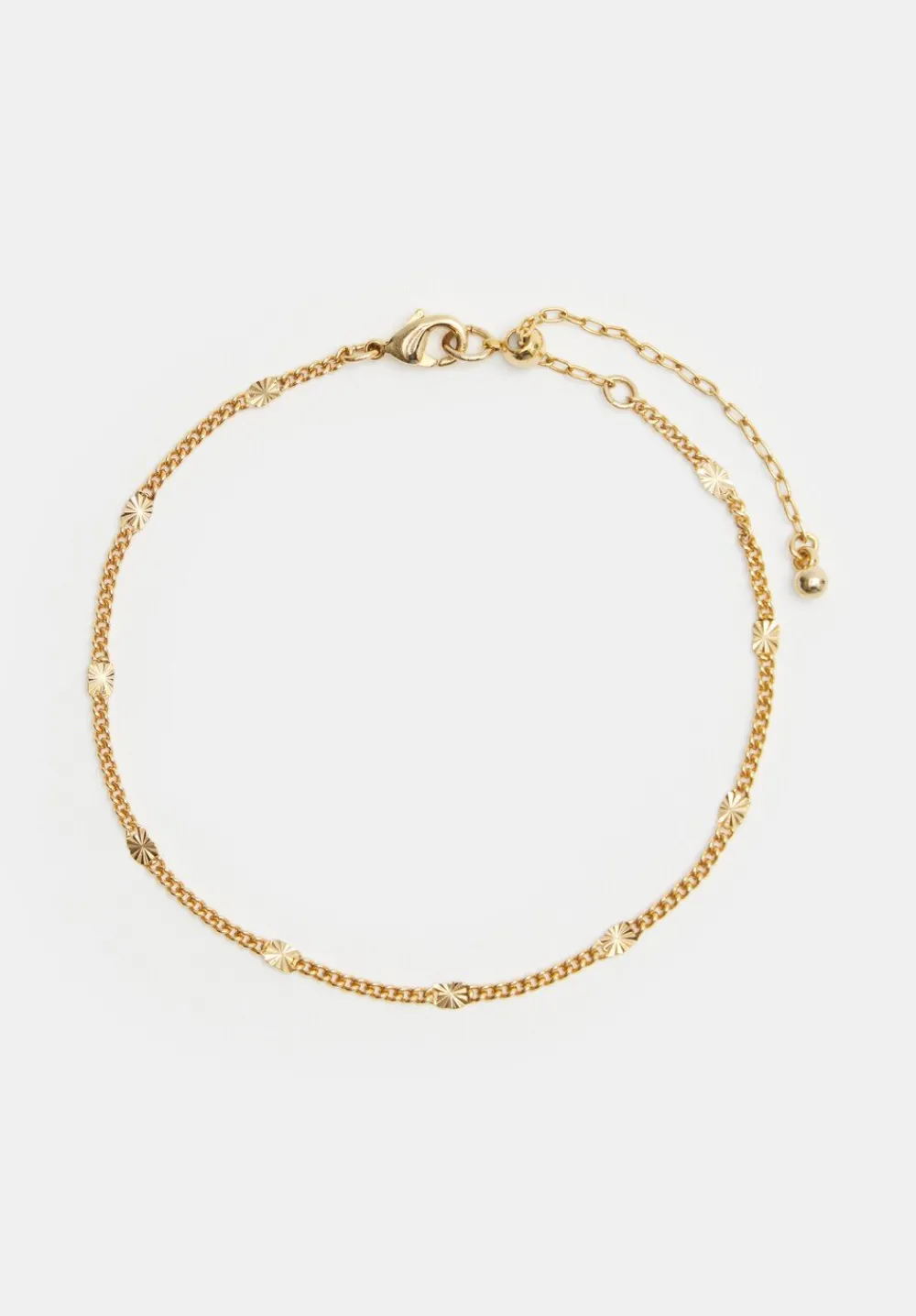 hush Jewellery|Violet Chain Bracelet Gold