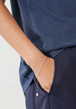 hush Jewellery|Violet Chain Bracelet Silver
