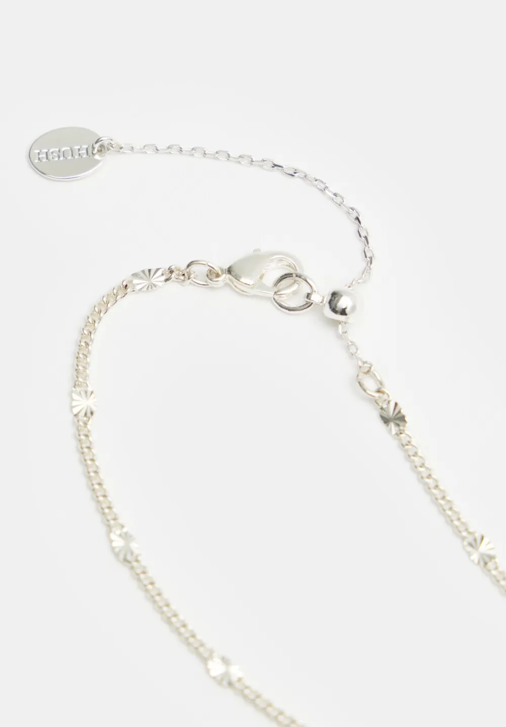hush Jewellery|Violet Chain Bracelet Silver