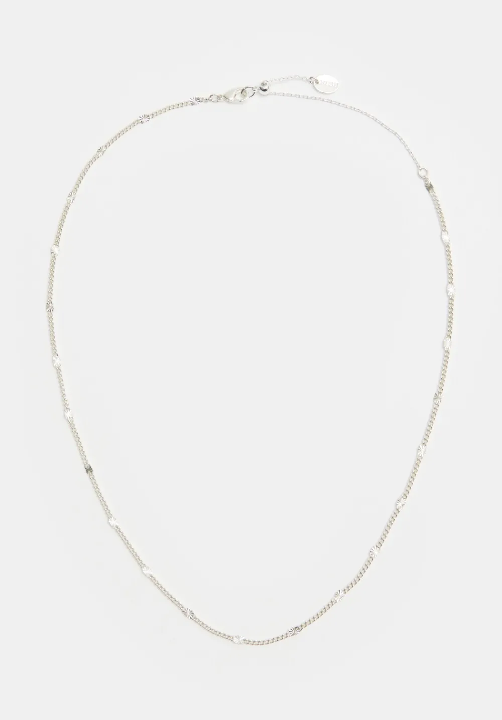 hush Jewellery|Violet Chain Necklace Silver
