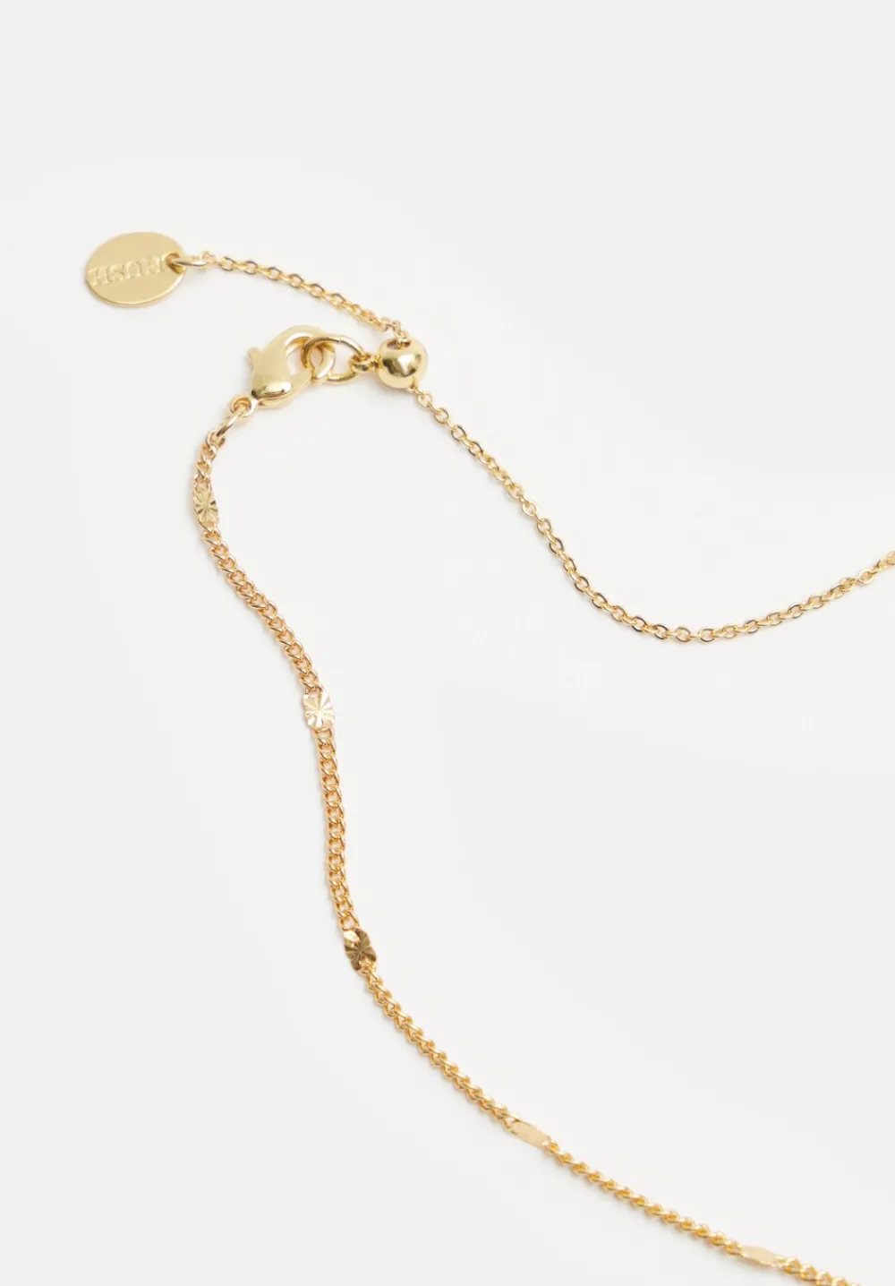 hush Jewellery|Violet Chain Necklace Gold