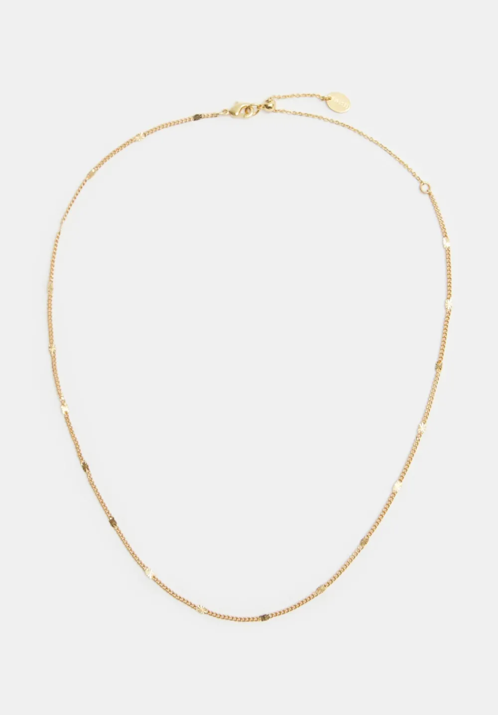 hush Jewellery|Violet Chain Necklace Gold