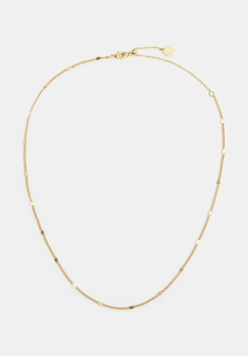 hush Jewellery|Violet Chain Necklace Gold