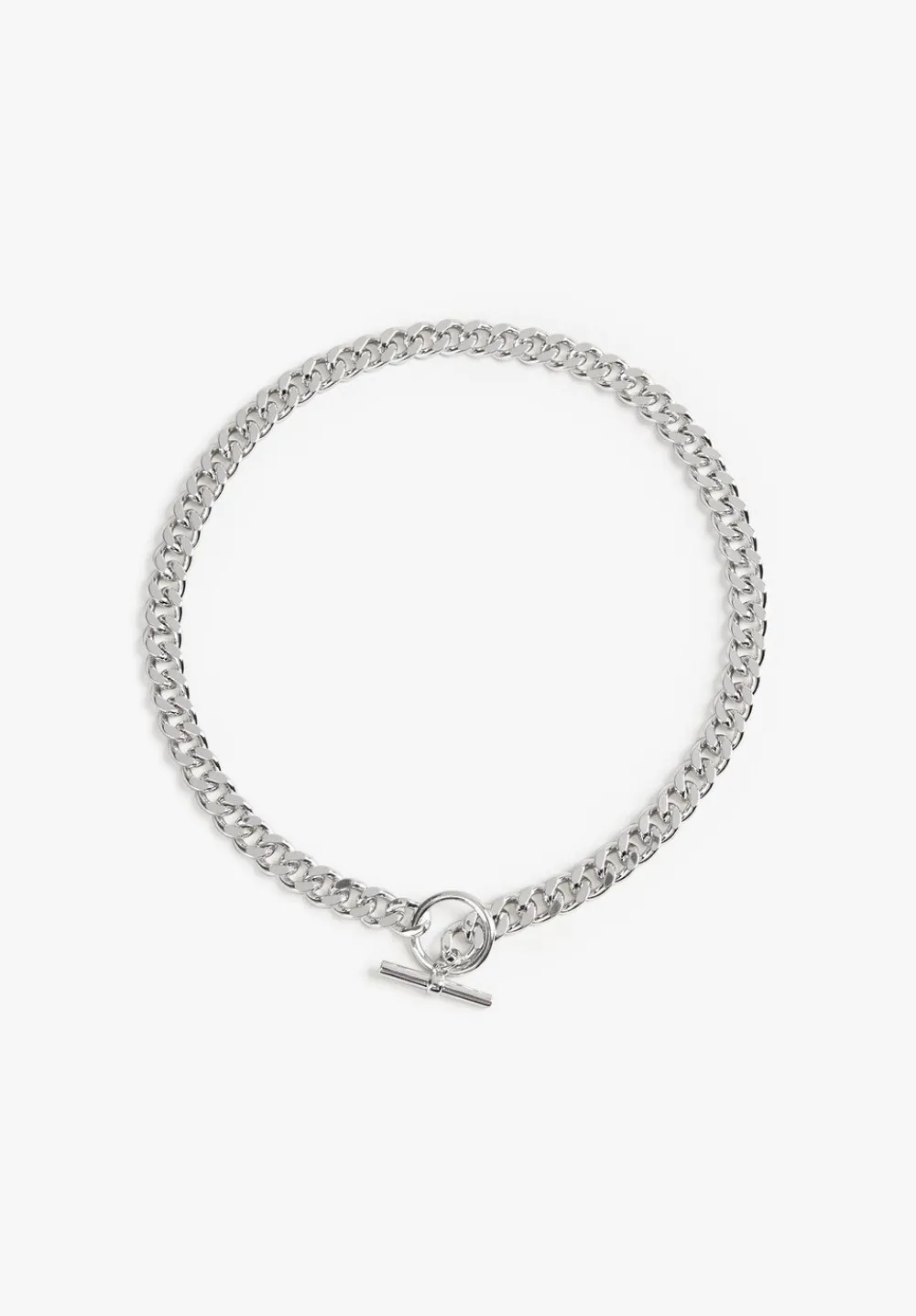 hush Jewellery|Vivienne Curb Chain Necklace Gunmetal