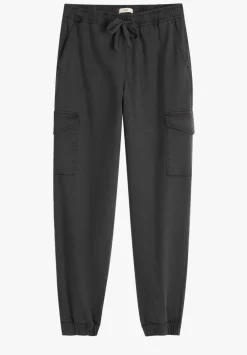 hush Skirts|Trousers|Washed Cargo Trousers Washed Black
