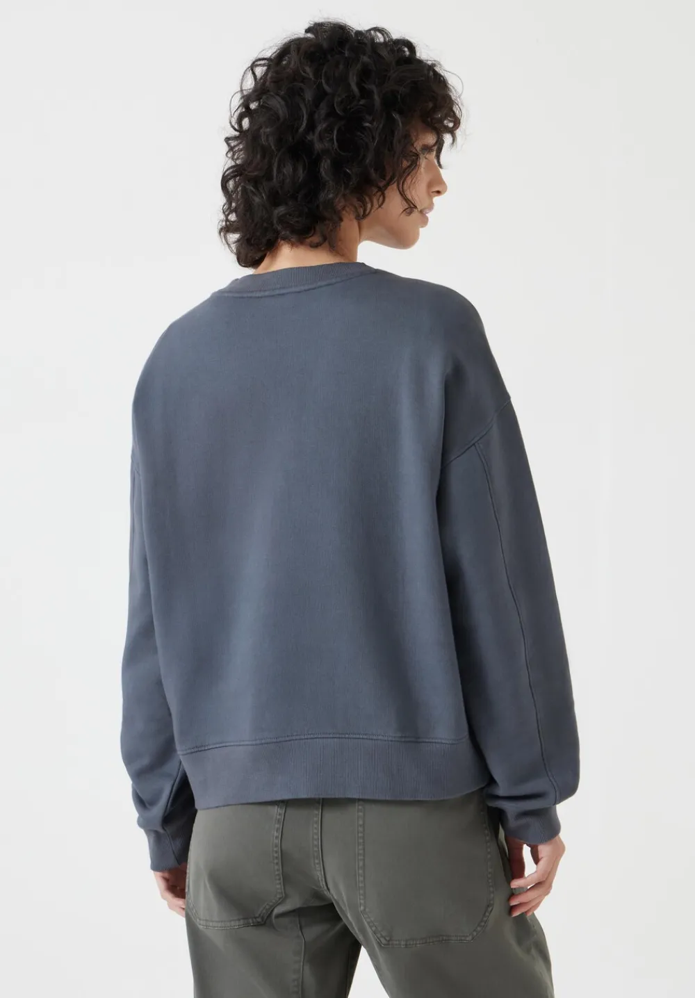 hush Sweatshirts & Hoodies|Weekending Graphic Sweatshirt Charcoal Grey