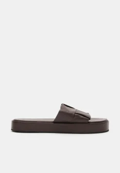 hush Sandals|Willa Weave Sandal Oxblood
