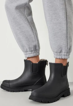 hush Boots|Willow Chelsea Wellington Boots Black