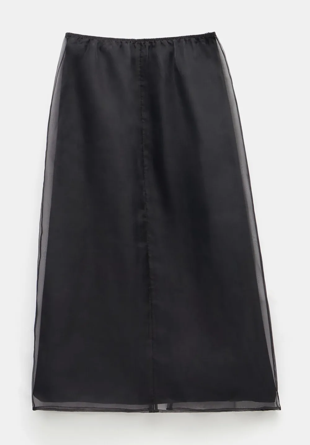 hush Skirts|Zuri Organza Skirt Black